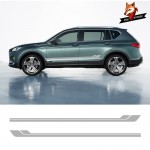 Customized Car Door Decals Graphics Vinyl Auto Side Stripes Sticker For Toyota Seat Ford Buick Buick Car Styling Universal